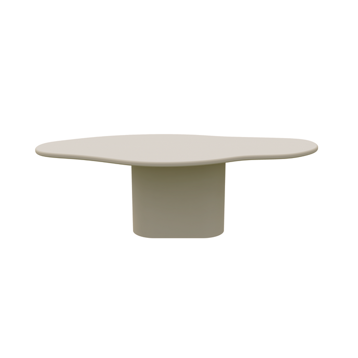 Cian Organic dining table 220cm Stoneskin - Latte