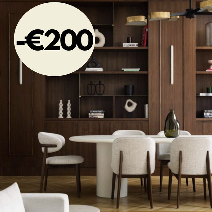 Astrid - Esstafel im Mortex-Look - 240 cm - Microskin