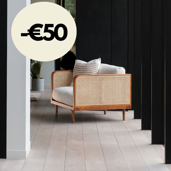 Fauteuil Rotin Milan - Noyer