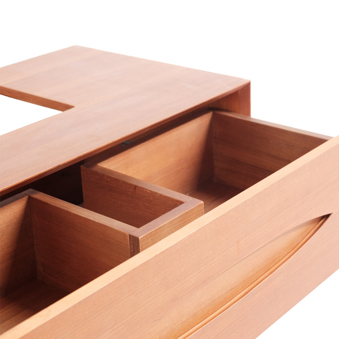 Vintage Bathroom Cabinet Bill - Teak - 150 cm