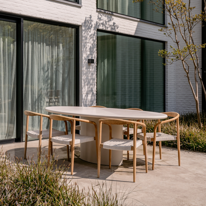 Gartentisch - Hector - MicroSkin - 220 cm