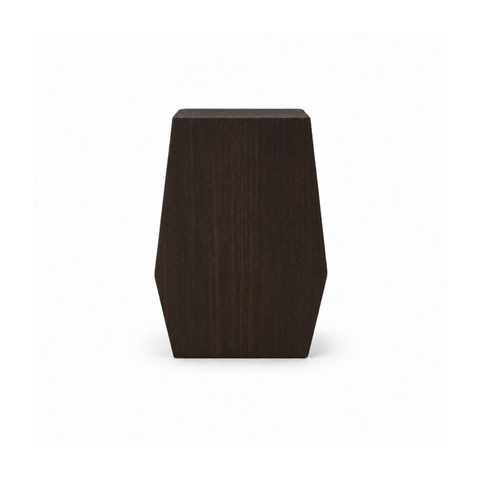Table d’appoint Soma - Bois de pin - Fumé