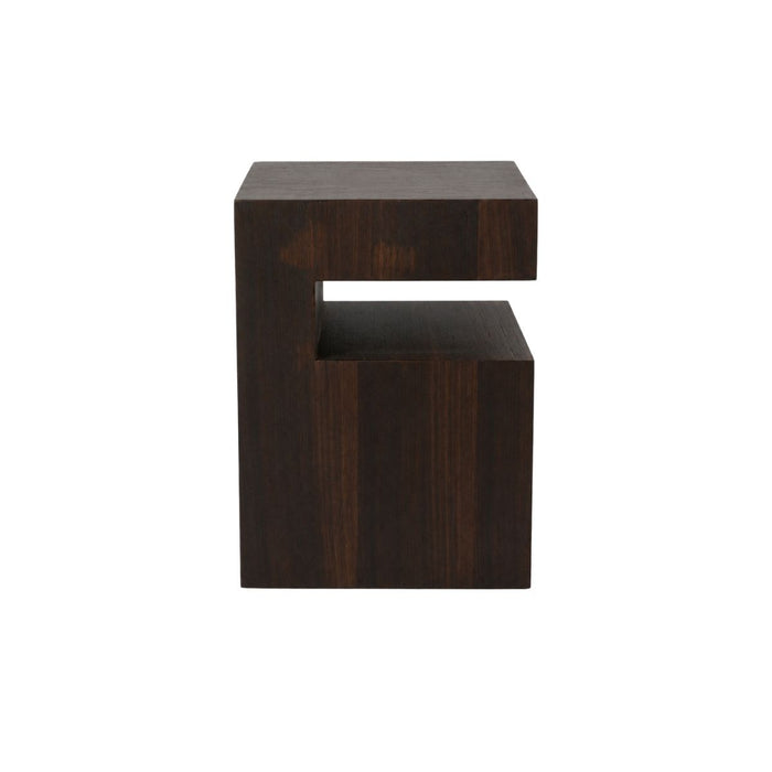 Table d’appoint Lewis - B32 D32 H45 - Fumée