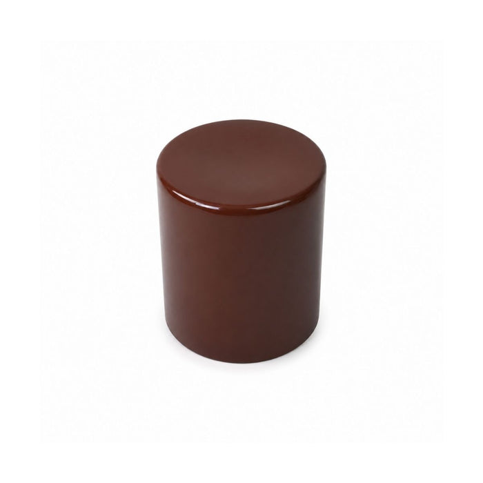 Table d’appoint Aster – D30 × H34 cm – Cannelle brillante - Céramique