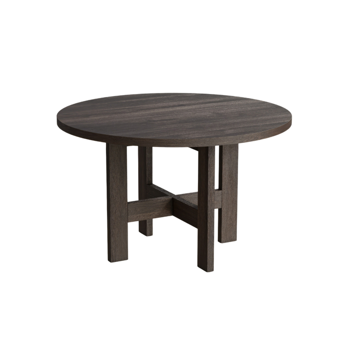 Victor - Ronde eettafel – Ø140 – Smokehout - Essenhout