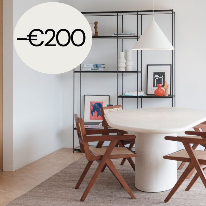 Mesa de comedor aspecto Mortex - orgánica - Estrasburgo - Microskin