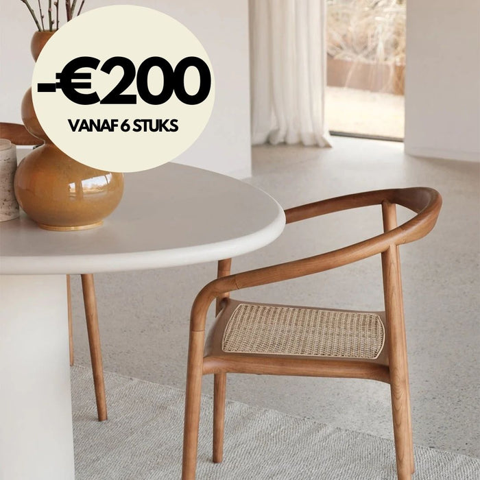 Relax Dining room chair - Dubbo - Rattan - Walnut