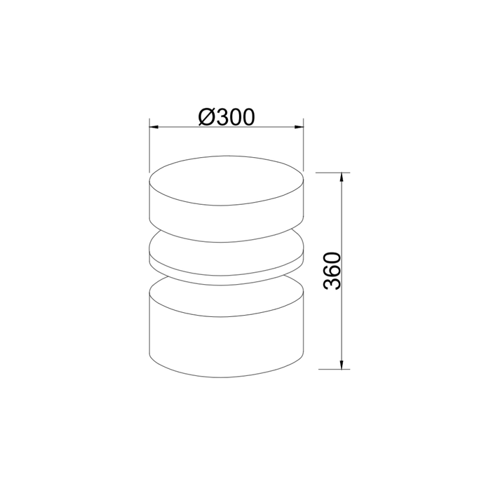 Table d'appoint Zivo – pin massif