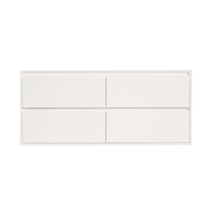 Mueble de baño blanco de madera - ANN - Blanco - 150 cm
