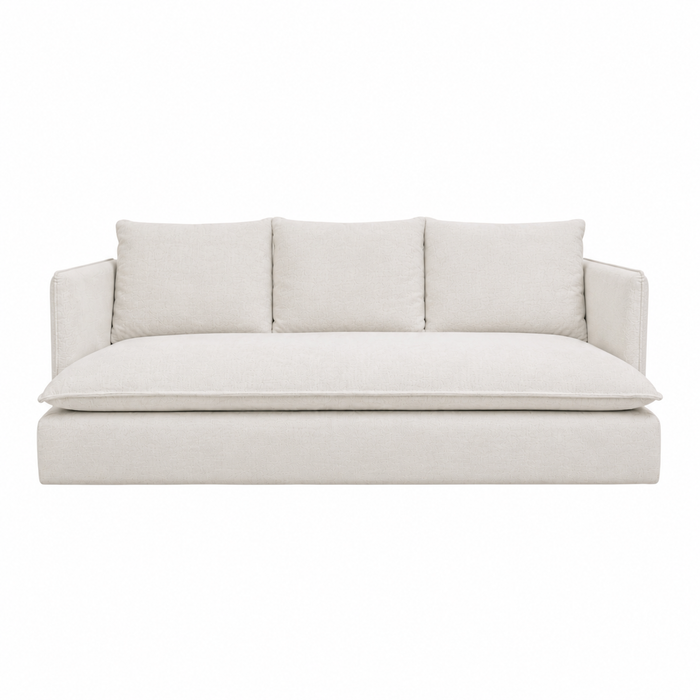 Bartolo - Canapé 4 places en tissu vert foncé - 220 cm