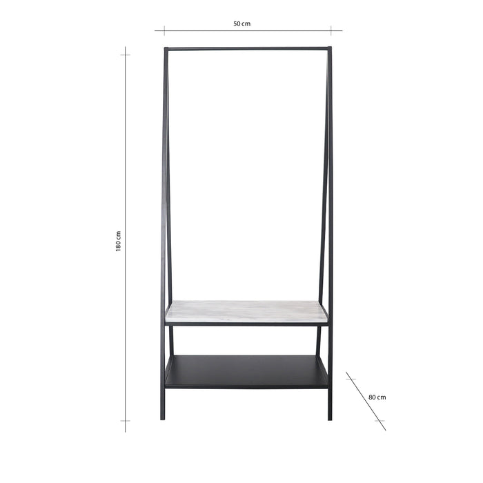 Jade Clothes rack - White Marble