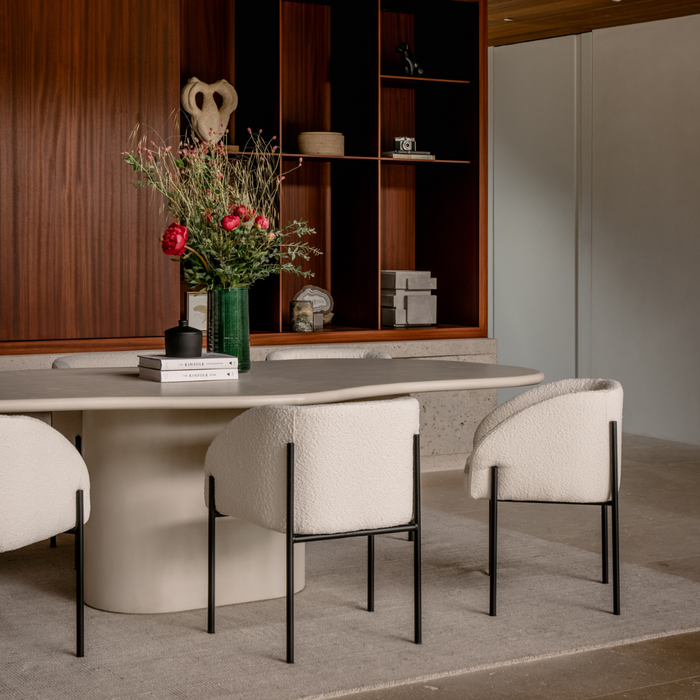 Organic Dining Table - Limoges - Microskin