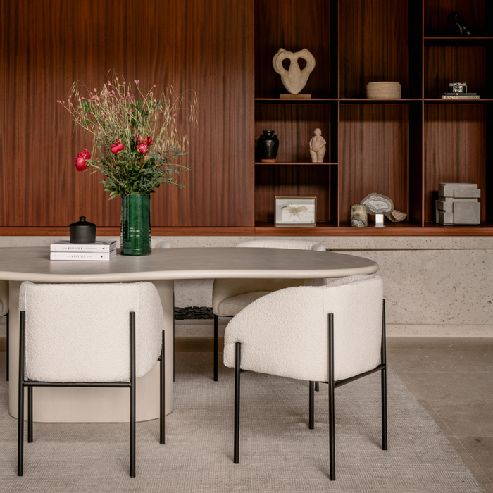 Organic Dining Table - Limoges - Microskin