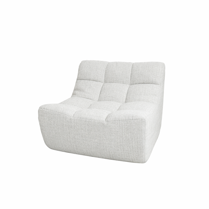 Fauteuil - Rouge - L88,5 P90 H64 - Disponible en Tissage Sable