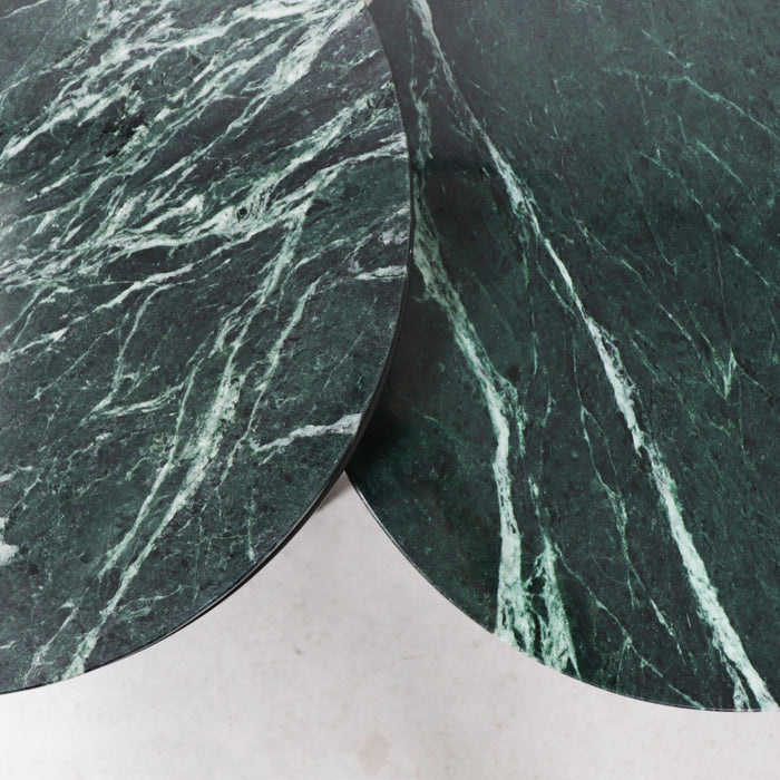 Sidebord Margaux - Grøn marmor