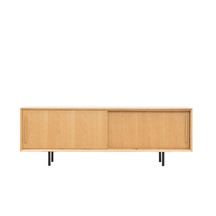 Oak TV cabinet - Natural Oak - Oskar - 150cm