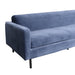 Gordon 3zits sofa Velvet Helder Blauw (220cm)