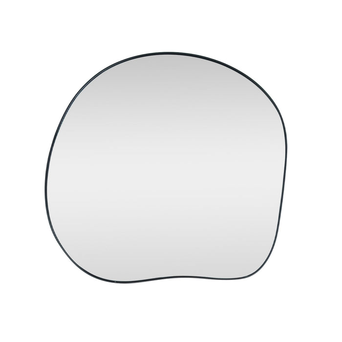 Organic Mirror - 80 cm - Black Metal