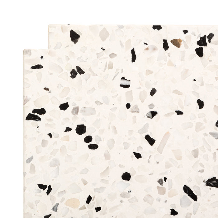 Gustaaf-Grundplatte – Weißer Terrazzo – 150 cm